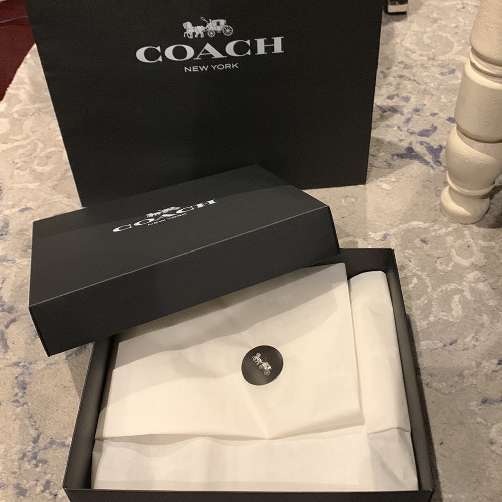 Coach cashmere scarf - Picture 5 of 5
